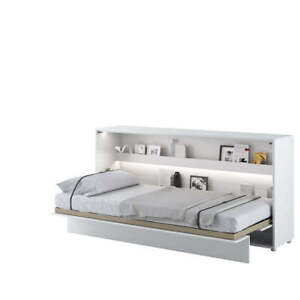 Lit Escamotable Lenart Lit Mural 90x200 Bed Concept Lit D'Invité Horizontal