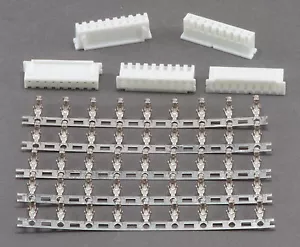 (5) 8S - 9 Pin JST-XH / Align Replacement Male LiPo Balance Connectors w/ Pins - Picture 1 of 3