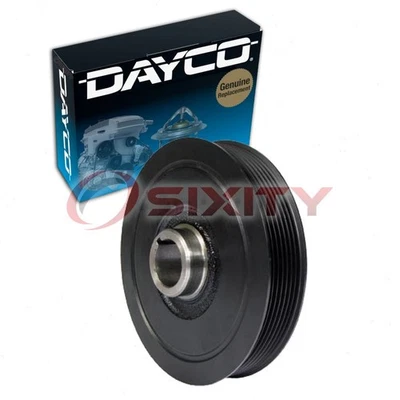 Dayco Engine Harmonic Balancer para 2002-2006 Acura RSX Cylinder Block yj - Imagem 1 de 4