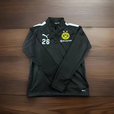 Camiseta de entrenamiento Puma Borussia Dortmund BVB 09 #26 Evonik negra DRYCELL grande para hombre Foto 1 de 4