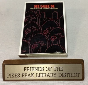 MUSRUM by Eric Thacker & Anthony Earnshaw ~ First Printing ~ Hardback 1968 ~ VG - Picture 1 of 13