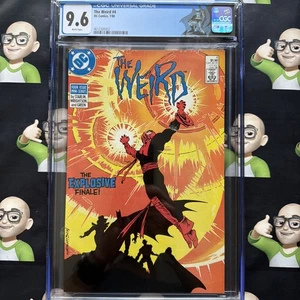 The Weird #4~CGC 9.6~KEY~JUSTICE LEAGUE~🏷️CUSTOM LABEL🏷️~🔥1 GRADED HIGHER🔥 - Picture 1 of 16