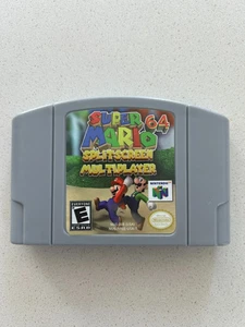 Super Mario 64 Split Screen Multiplayer - Nintendo 64 N64 - Video Game - Picture 1 of 1