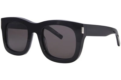 Gafas de sol Saint Laurent Monceau SL-650 001 para mujer negras/gris oscuro 55 mm Foto 1 de 4