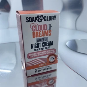 New And Unused Soap and & Glory CLOUD OF DREAMS Whipped Night Cream 50ml - Picture 1 of 11