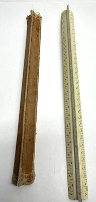 Vintage Vemco B-160 Aluminum Architect's Scale 12" Triangular W/ Case Sleeve - Image 1 of 4