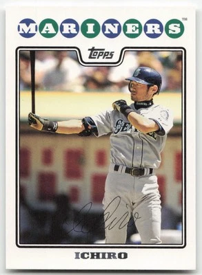 2008 Topps #320 Ichiro Seattle Mariners - Image 1 of 2