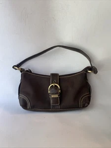 Y2K Chaps Small Brown Handbag Purse - Picture 1 of 16