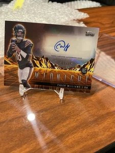 2024 Topps Midnight - Rookie Horizon Signatures Caleb Williams #RHS-CW Dusk /75 - Picture 1 of 7