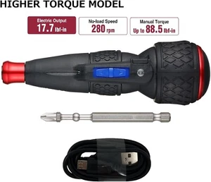 VESSEL BALL GRIP Rechargeable Screwdriver Cordless No.220USB-1U Made in Japan - Picture 1 of 7