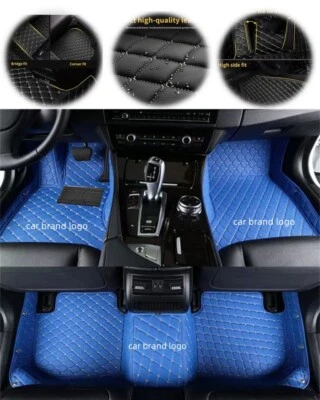 Car Floor Mats Fit for Chevrolet All Models Luxury Custom Waterproof Liner Mats Foto 1 de 4