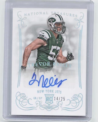 2014 National Treasures #223 Trevor Reilly RC Auto #'d /25 - Image 1 of 2