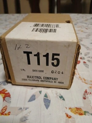 Nuevo Maxitrol T115 Room Override Stat Control (40° a 90°F) Foto 1 de 3