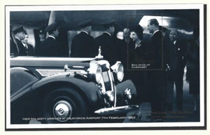 Alderney Bloque 11 Ascensión al Trono Isabel II Coches ** (mnh) - Imagen 1 de 1