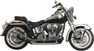 Paughco 1 3/4" Side-By-Side Upsweep Fishtail Exhaust System Chrome 726SBS - Picture 1 of 1