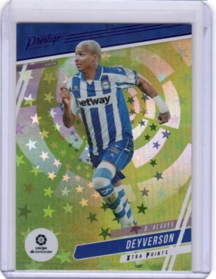 2020-21 Panini Chronicles Deyverson Prestige La Liga Xtra Points #7 Purple Astro - Image 1 of 2