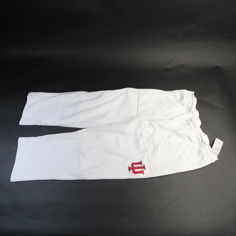 Indiana Hoosiers adidas Athletic Pants Men's White New Cover