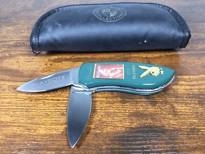 Cuchillo Colección Knightstone Playboy Diciembre 1970 Franklin Navaja de Bolsillo Como Nueva Foto 1 de 4
