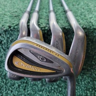 Adams Ovation O3 Iron Set 4-9 Uniflex Flex Steel Shafts RH Clubs OS NO 7 IRON - Image 1 of 4