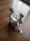 Kaiser Germany Porcelain Figurine #398 By Bochmann "Mother Holding Baby" 8.75"H,