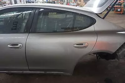 Rear Left Door Assembly Silver OEM 97053201101GRV Porsche Panamera 970 2010-16 - Image 1 of 4