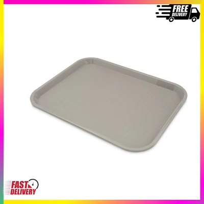 Bandeja de comida rápida de plástico para café Carlisle FoodService Products, 14" x 18", gris Foto 1 de 4