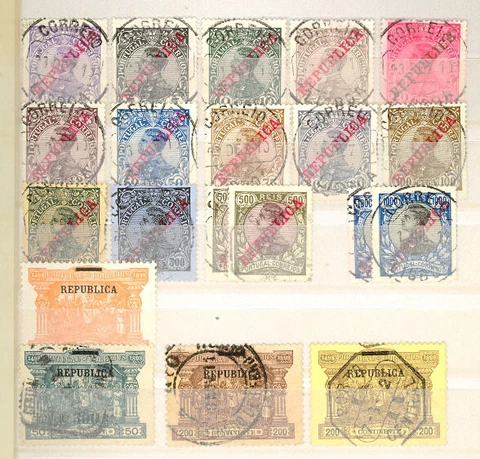 Portugal Accumulation Used CV$8000.00 Classic Issues Thru 1900 On Stockpages Cover