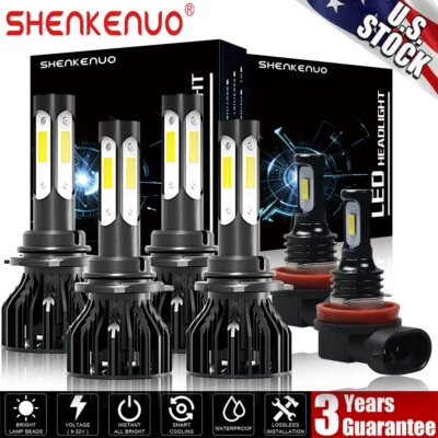 For Mitsubishi Lancer 2008 2009 2010 2011 2012-2017 faro LED + luz antiniebla - Image 1 of 4