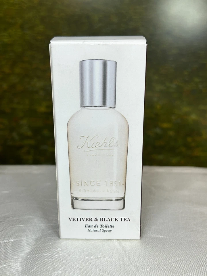 KIEHL'S VETIVER & BLACK TEA 30ML EDT SPRAY (NEW WITH BOX) - Image 1 of 4