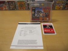 SNES Nintendo-Wild Guns-VGA 90 NM +/MT Qualified GOLD-NEW-PAL-RARE
