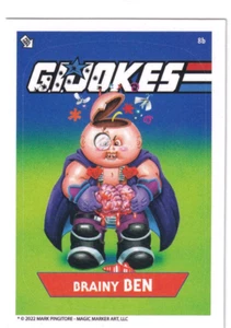 GI JOKES 8b BRAINY BEN Pingitore Magic Marker Art GPK GI Joe Hasbro MINT+ - Picture 1 of 1