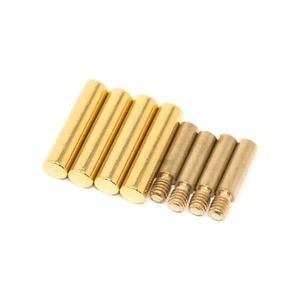 LitLaces - 25mm Metallic Cylinder Shoe Lace Tips Custom - (Permanent Aglets) - Bild 1 von 9