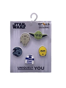 Crocs Star Wars Original Jibbitz Charms 5 pack NEW - Picture 1 of 3