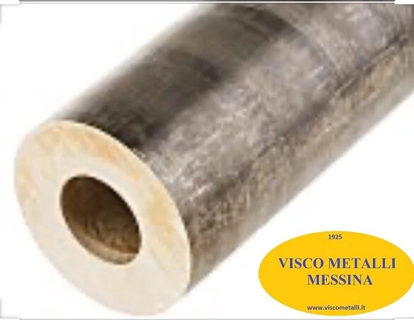 Barra Barrotto tondo Bronzo lega 85/5/5/5 mm 30x15 lung.10 cm fresa tornio cnc  - Immagine 1 di 1