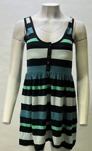 French Connection Women's Knit Sundae Striped Sleeveless Dress Size US4 $68 USED - Picture 1 of 3