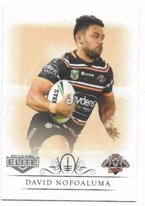 2018 NRL Elite Base Card (157) David NOFOALUKA Wests Tigers - Picture 1 of 1