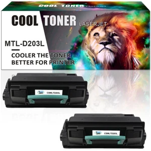 2PK MLT-D203L Toner Compatible With Samsung ProXpress SL M3370FD M3870FD M4020ND - Picture 1 of 11