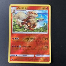 Pokemon Card Arcanine Sun & Moon Reverse Holo Rare 22/149 Near Mint
