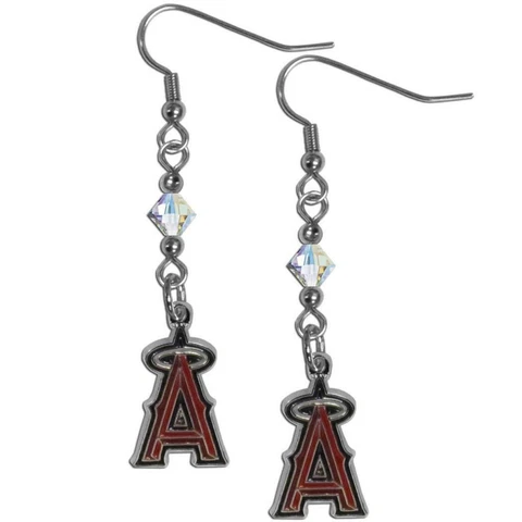 Los Angeles Angels Fish Hook Jem Earrings [NEW] MLB Ear Ring Jewelry Enamel Cover