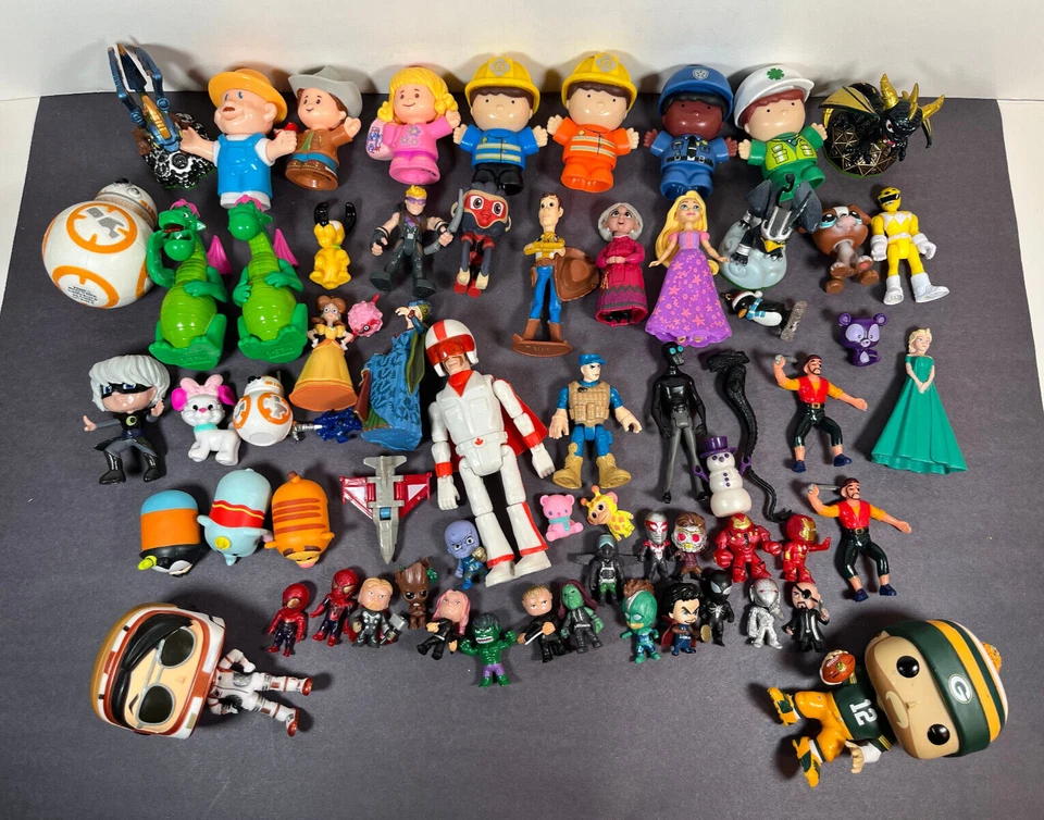 Mixed Random Vintage Figure LOT Marvel Toy Story Funko Skylanders Disney #4 - Image 1 of 4