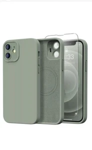 iPhone 12 Phone Case NIB Kiresen Silicone Magnetic - Photo 1 sur 6