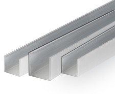Aluminum U Profil Schiene Alu Walzblank T66 U-Profil Stange Aluprofil