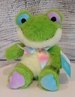 Easter Frog Adorable Kawaii Plush With Rainbow Bow 7