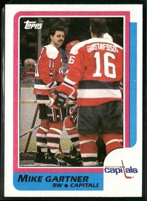 1986-87 Topps #59 Mike Gartner NM+ - Image 1 of 2