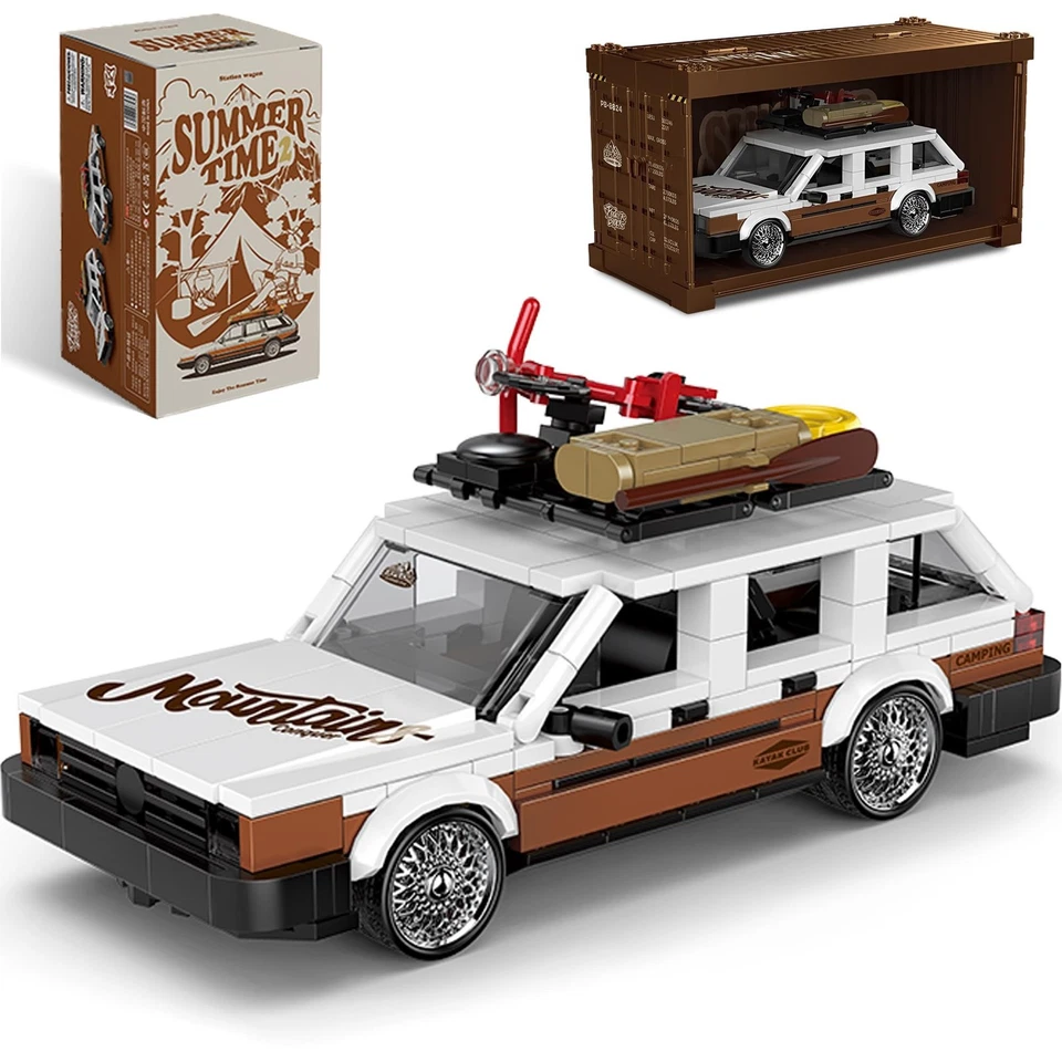 Kit de bloques de construcción para auto cámper dOMOb Quantum – Juego de bloques de construcción de 457 piezas Foto 1 de 4