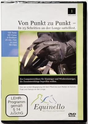 Von Punkt zu Punkt: In 25 Schritten an der Longe sattelfest (2010) NEU, PC-DVD - Bild 1 von 2