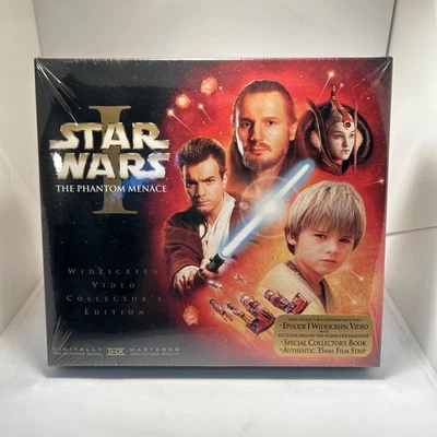 Star Wars-The Phantom Menace Widescreen Collector’s Edition (VHS, 2000) Sealed! - Image 1 of 4