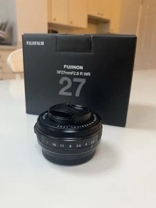 Fujifilm XF 27mm f2.8 R WR Lens - excellent condition - Picture 1 of 7