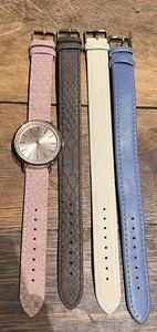 Reloj Kim Rogers para mujer oro rosa con 4 correas - Imagen 1 de 2