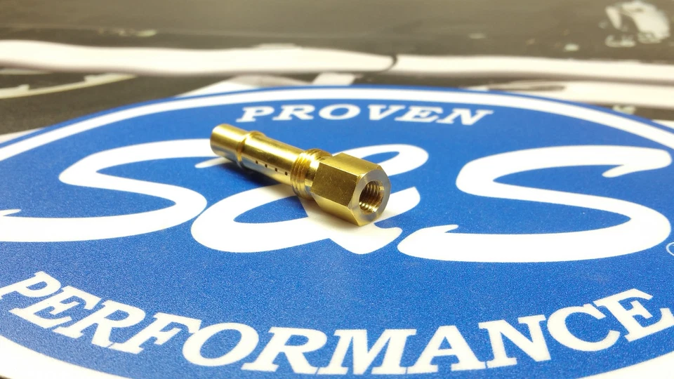 S&S Cycle Main Discharge Tube Super B Super D Gas Fuel Alcohol 11-2178 - Image 1 of 1